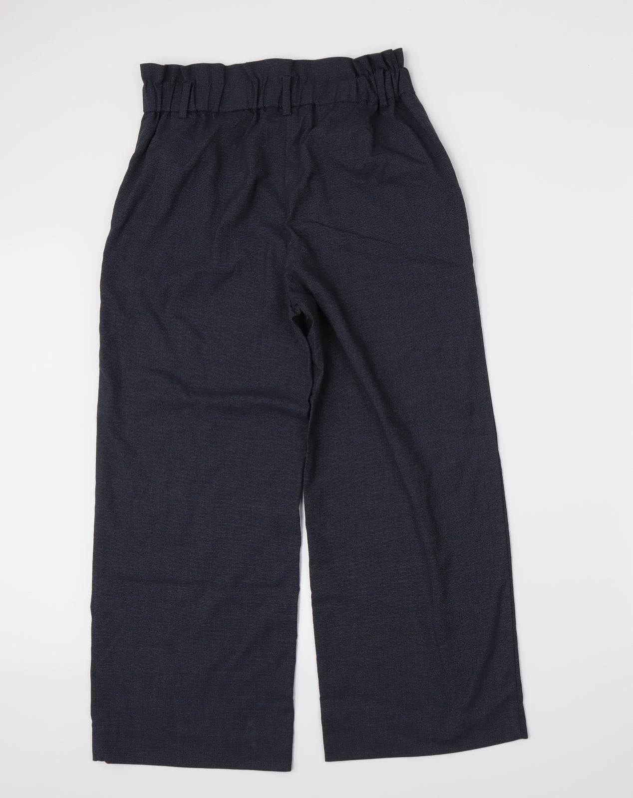 H&M Womens Blue   Trousers  Size 8 L27 in