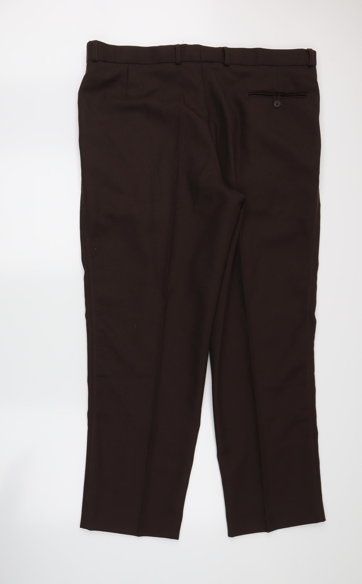 Preworn Mens Brown   Trousers  Size 42 L30 in