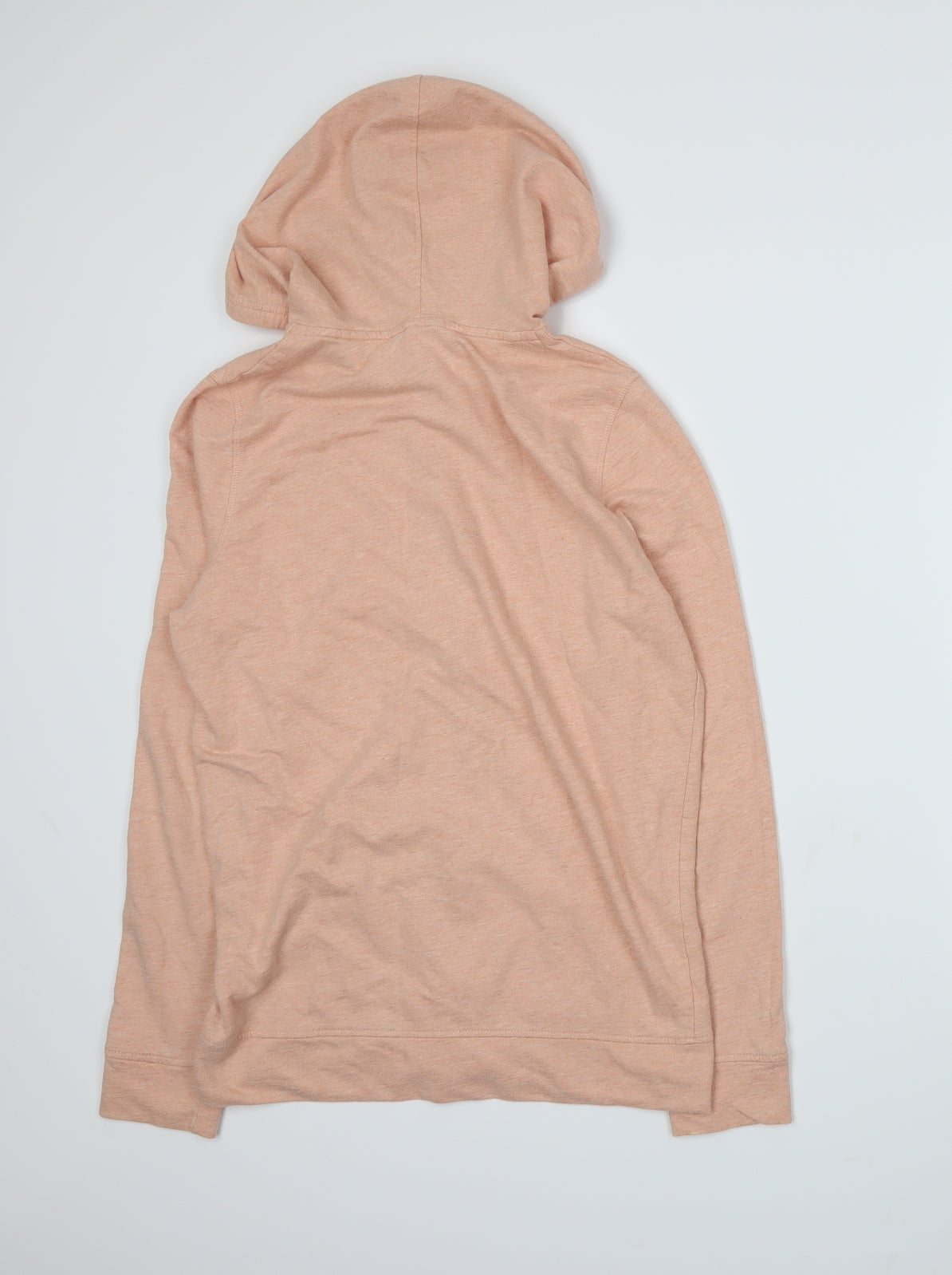 F&F Mens Pink  Jersey Full Zip Hoodie Size S
