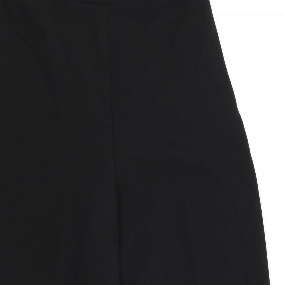 New Look Womens Black   Trousers  Size 10 L23 in