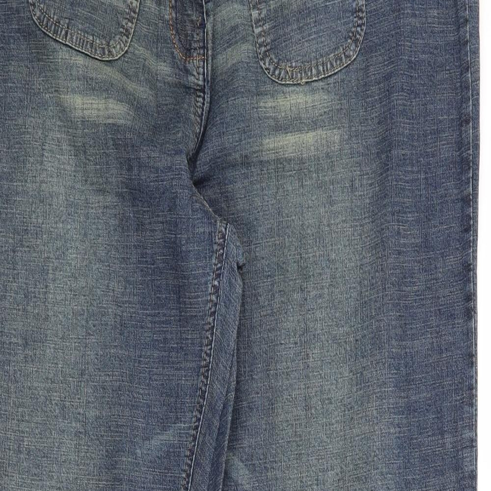 R&B Womens Blue  Denim Straight Jeans Size 20 L30 in