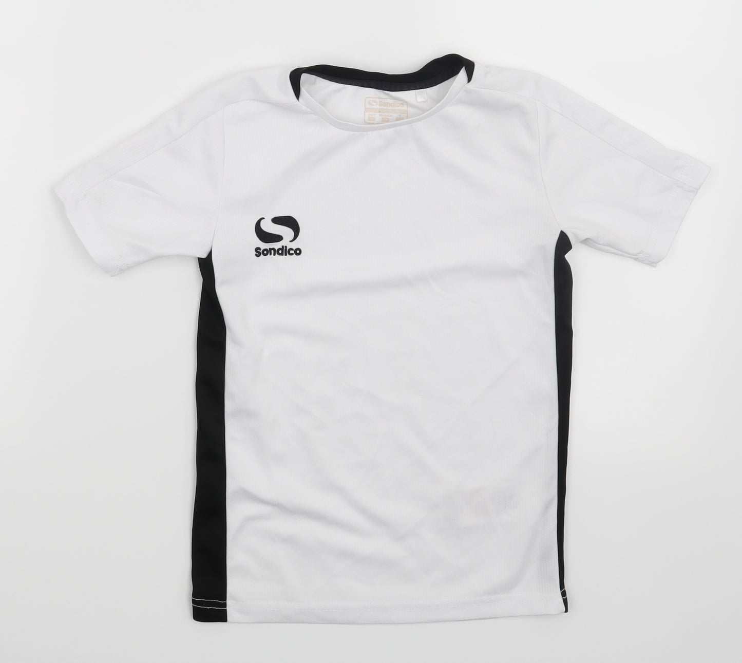 Sandico Boys White   Basic T-Shirt Size 5-6 Years