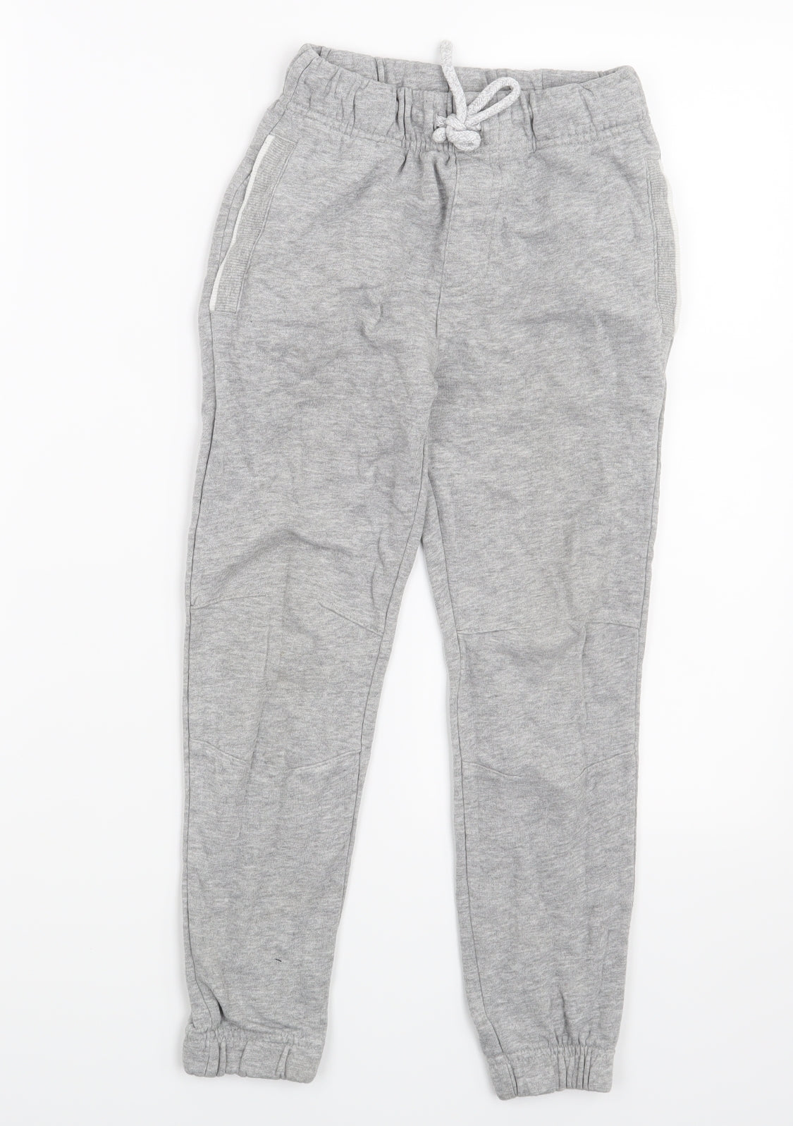George Boys Grey  Jersey Jogger Trousers Size 6-7 Years