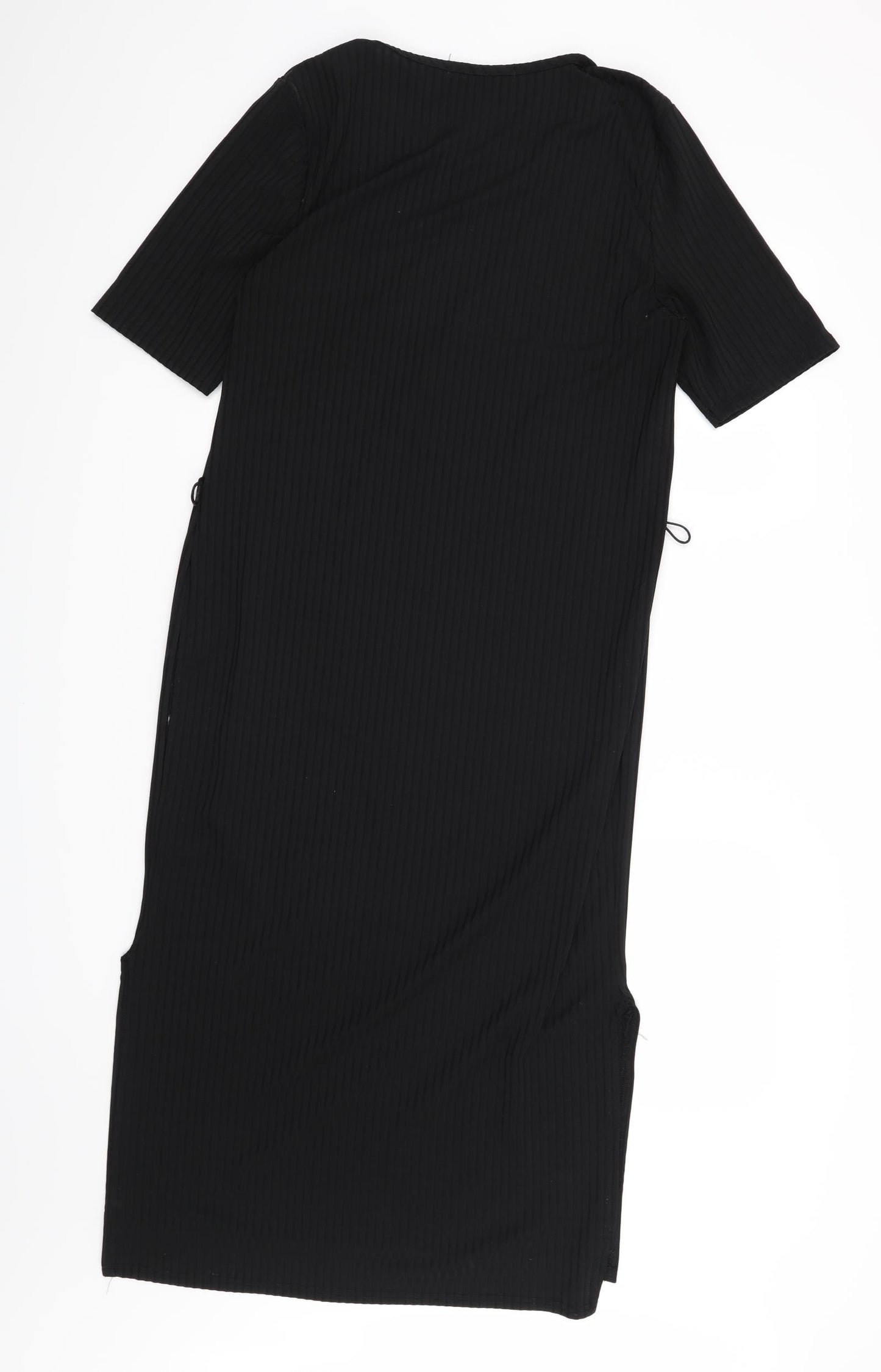 So Fabulous Womens Black   T-Shirt Dress  Size 14