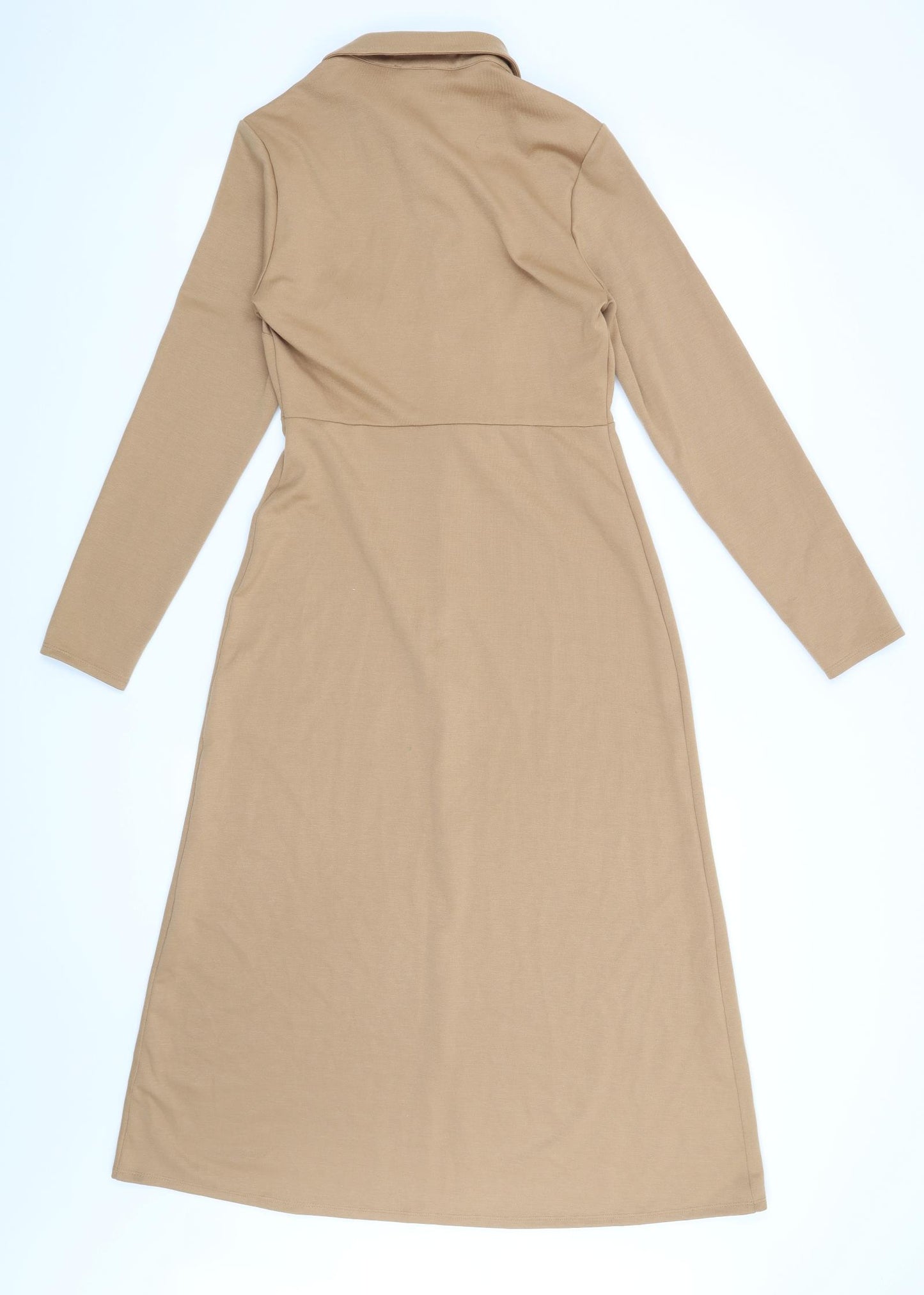 Primark Womens Brown   Shirt Dress  Size 8