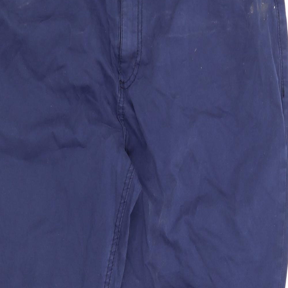Marks and Spencer Womens Blue   Trousers  Size 18 L27 in