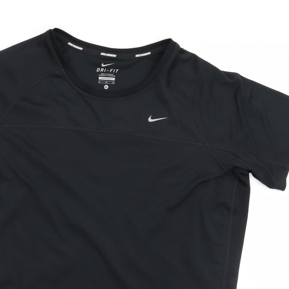 Nike Womens Black   Basic T-Shirt Size XL