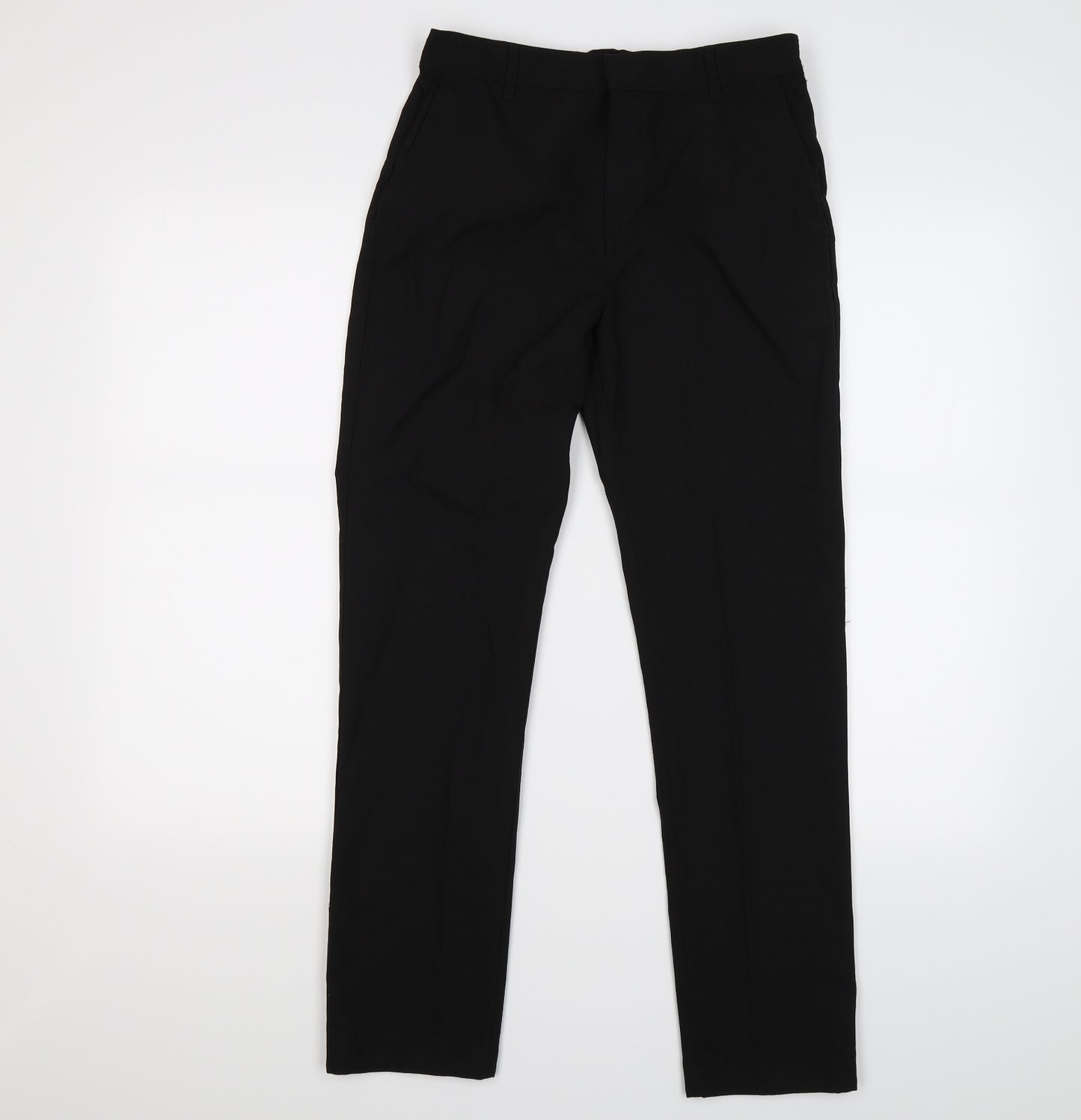 Marks and Spencer Boys Black   Dress Pants Trousers Size 12-13 Years - School wear