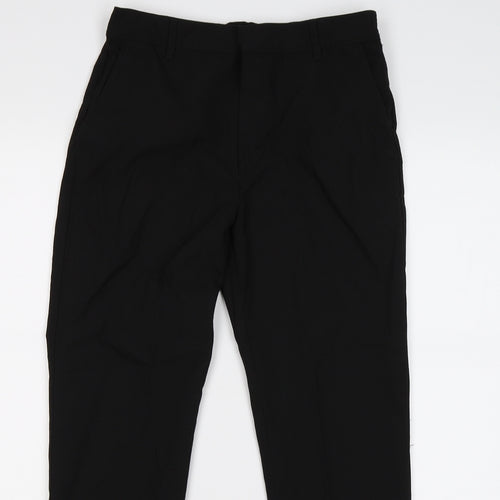 Marks and Spencer Boys Black   Dress Pants Trousers Size 12-13 Years - School wear