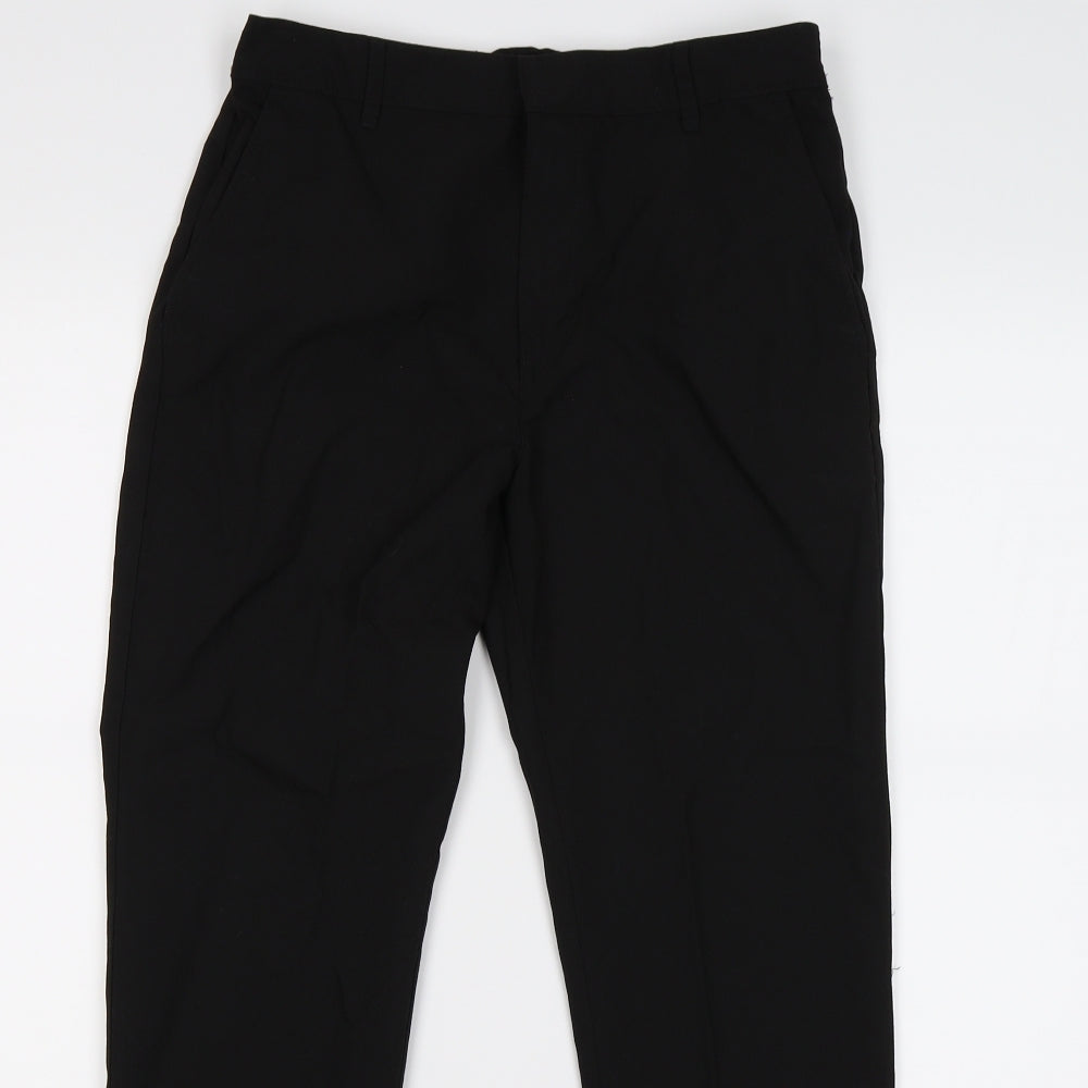 Marks and Spencer Boys Black   Dress Pants Trousers Size 12-13 Years - School wear
