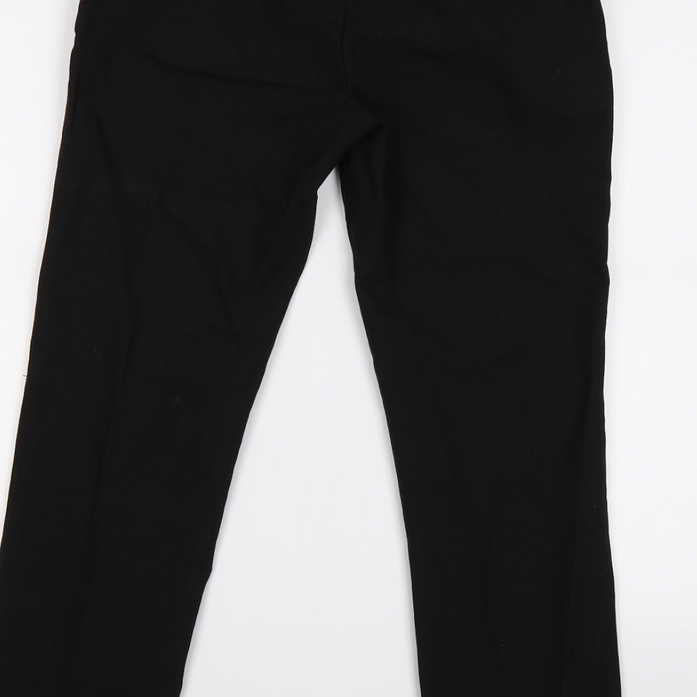 Marks and Spencer Boys Black   Dress Pants Trousers Size 12-13 Years - School wear