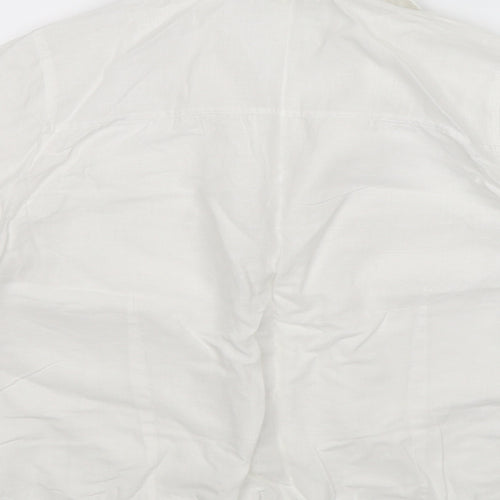 Papaya Womens White   Basic Blouse Size 16