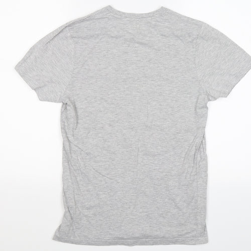 BIG STAR Mens Grey    T-Shirt Size S  - summer