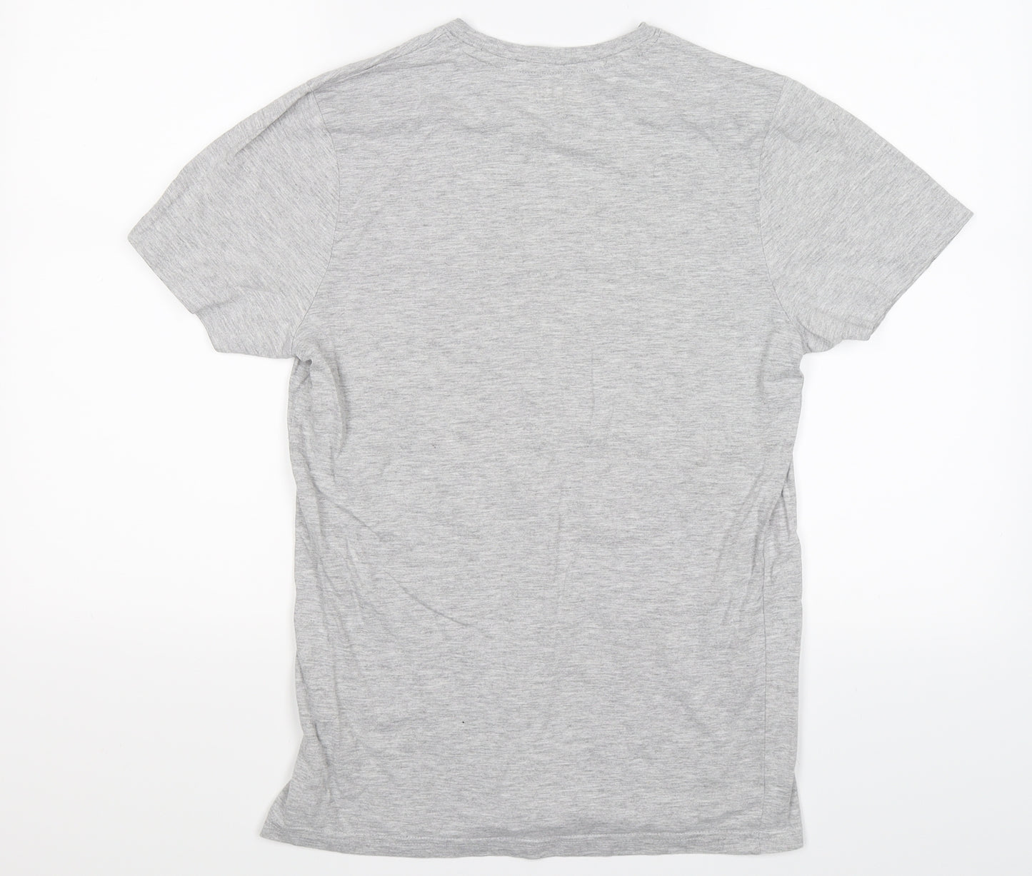 BIG STAR Mens Grey    T-Shirt Size S  - summer
