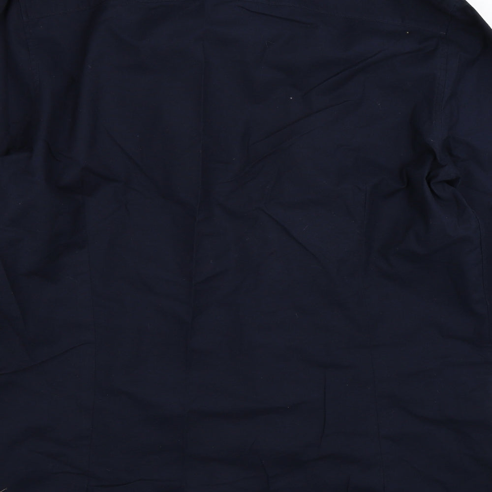NEXT Mens Blue    Dress Shirt Size L