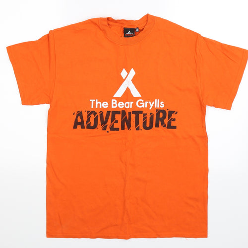 the bear grylls adventure Mens Orange    T-Shirt Size M  - Bear Grylls Adventure
