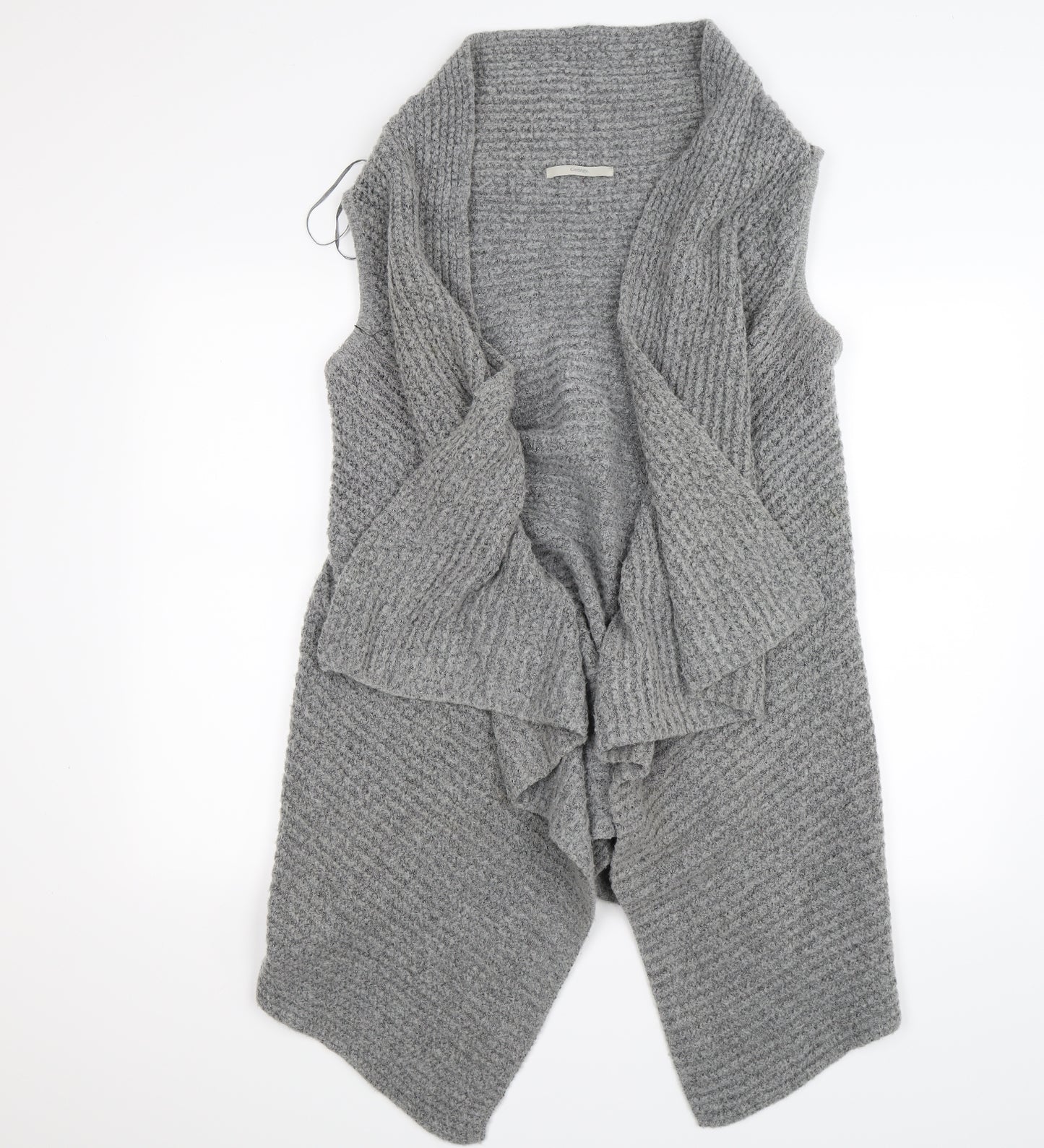 George Womens Grey  Knit Vest Jumper Size M  - WATERFALL