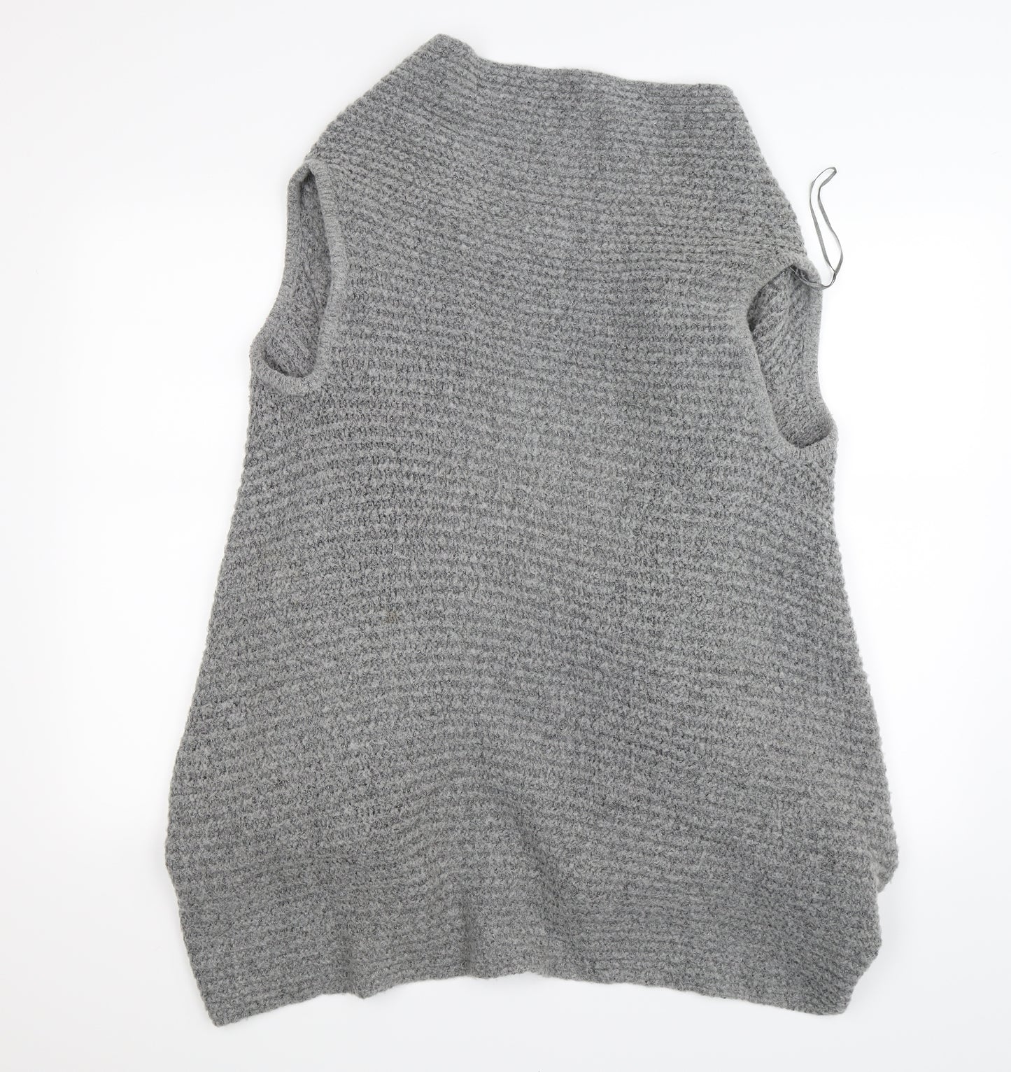 George Womens Grey  Knit Vest Jumper Size M  - WATERFALL