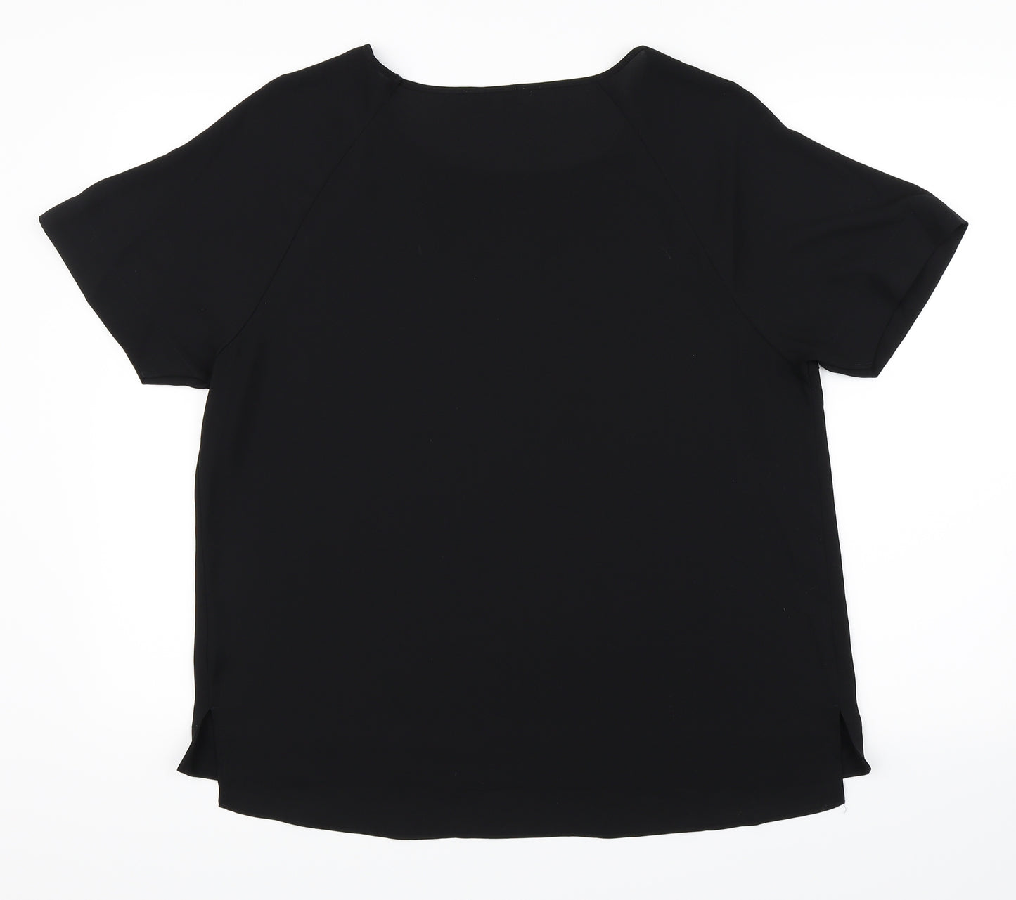 Papaya Womens Black   Basic Blouse Size 14