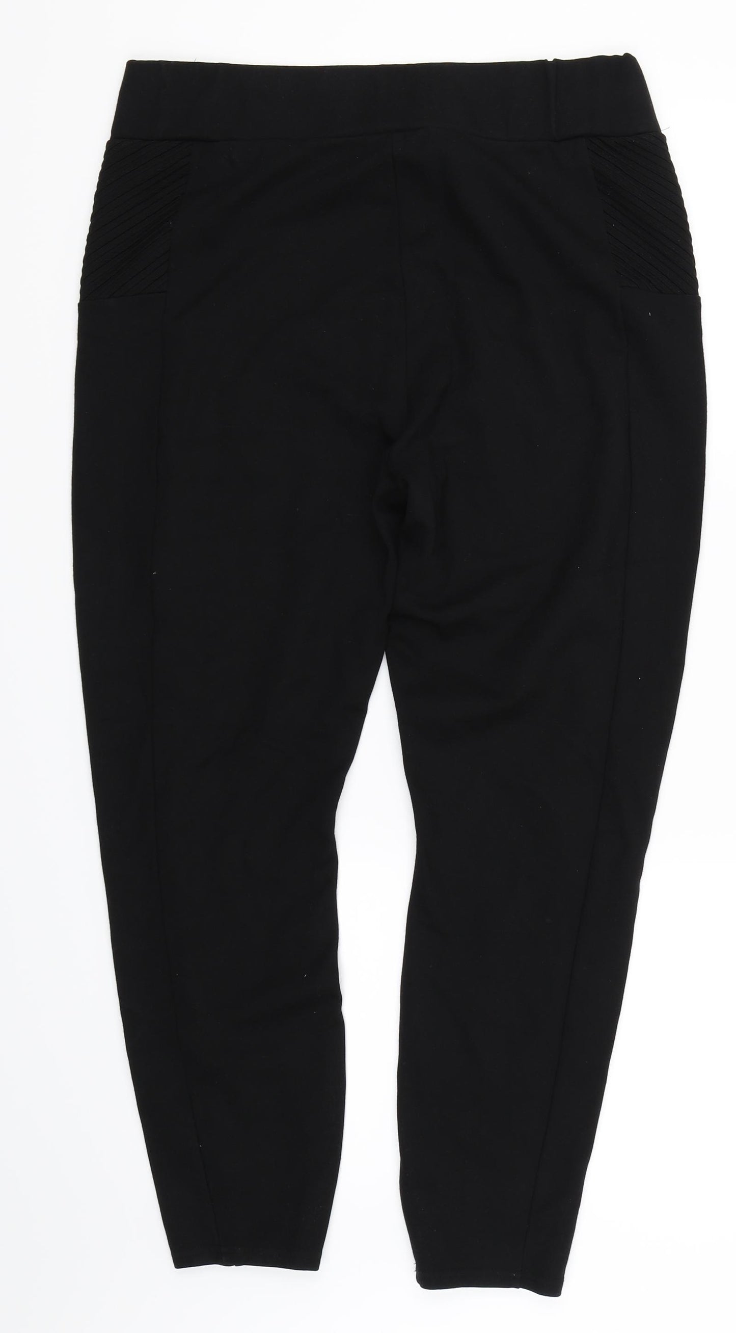 Papaya Womens Black   Pedal Pusher Leggings Size 18