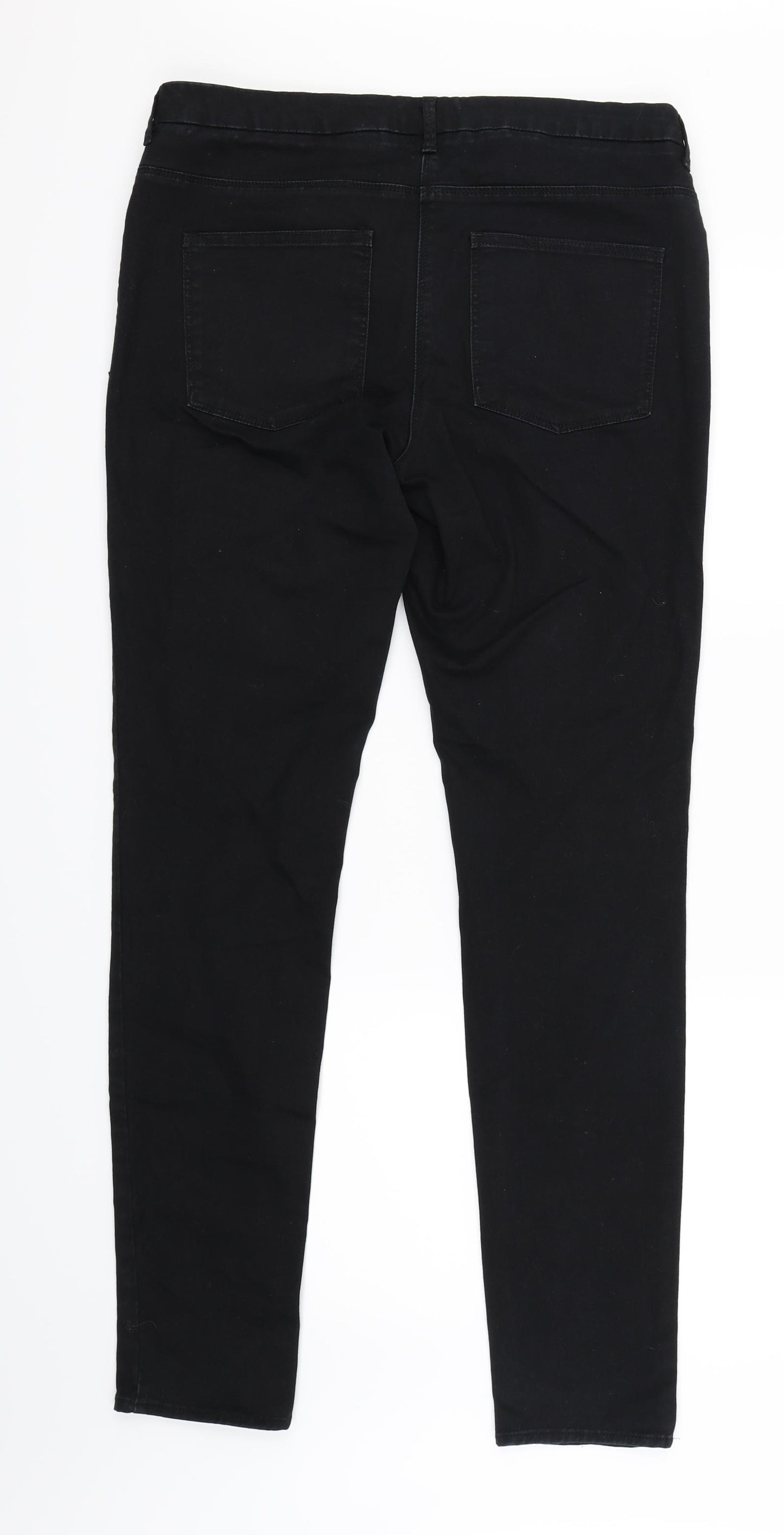 H&M Womens Black   Skinny Jeans Size 14