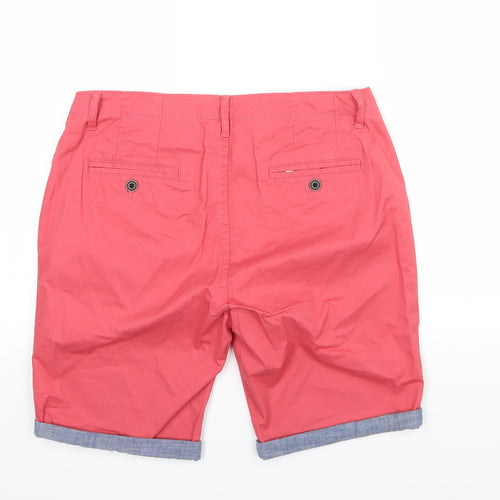 Primark Mens Red   Chino Shorts Size 34