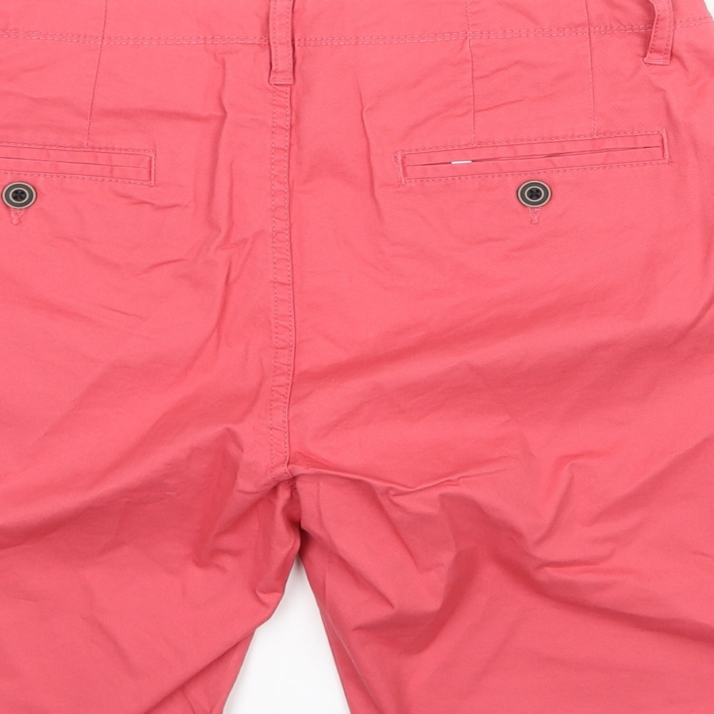 Primark Mens Red   Chino Shorts Size 34