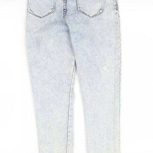 Primark Womens Black  Denim Jegging Jeans Size 6 L26 in