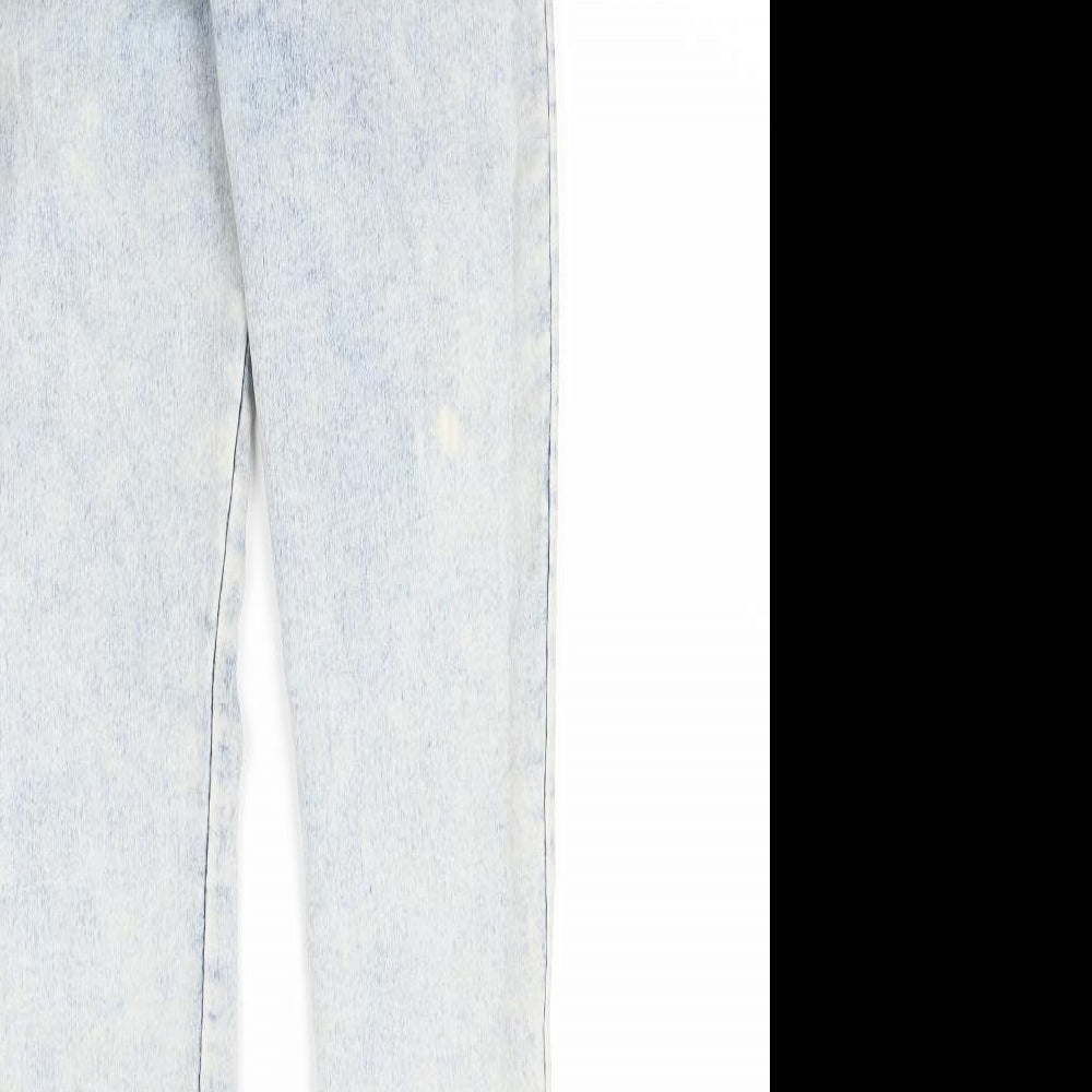 Primark Womens Black  Denim Jegging Jeans Size 6 L26 in