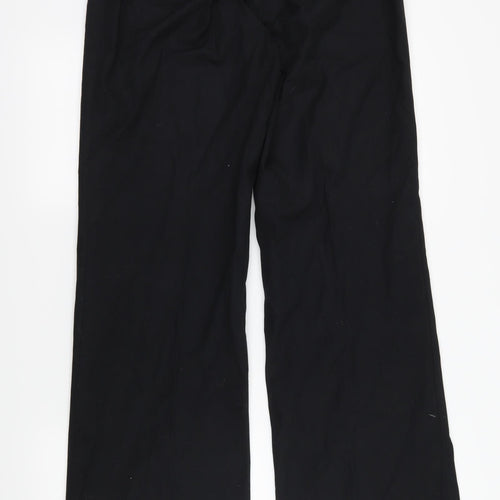 Laura Ashley Womens Black   Trousers  Size 12 L32 in