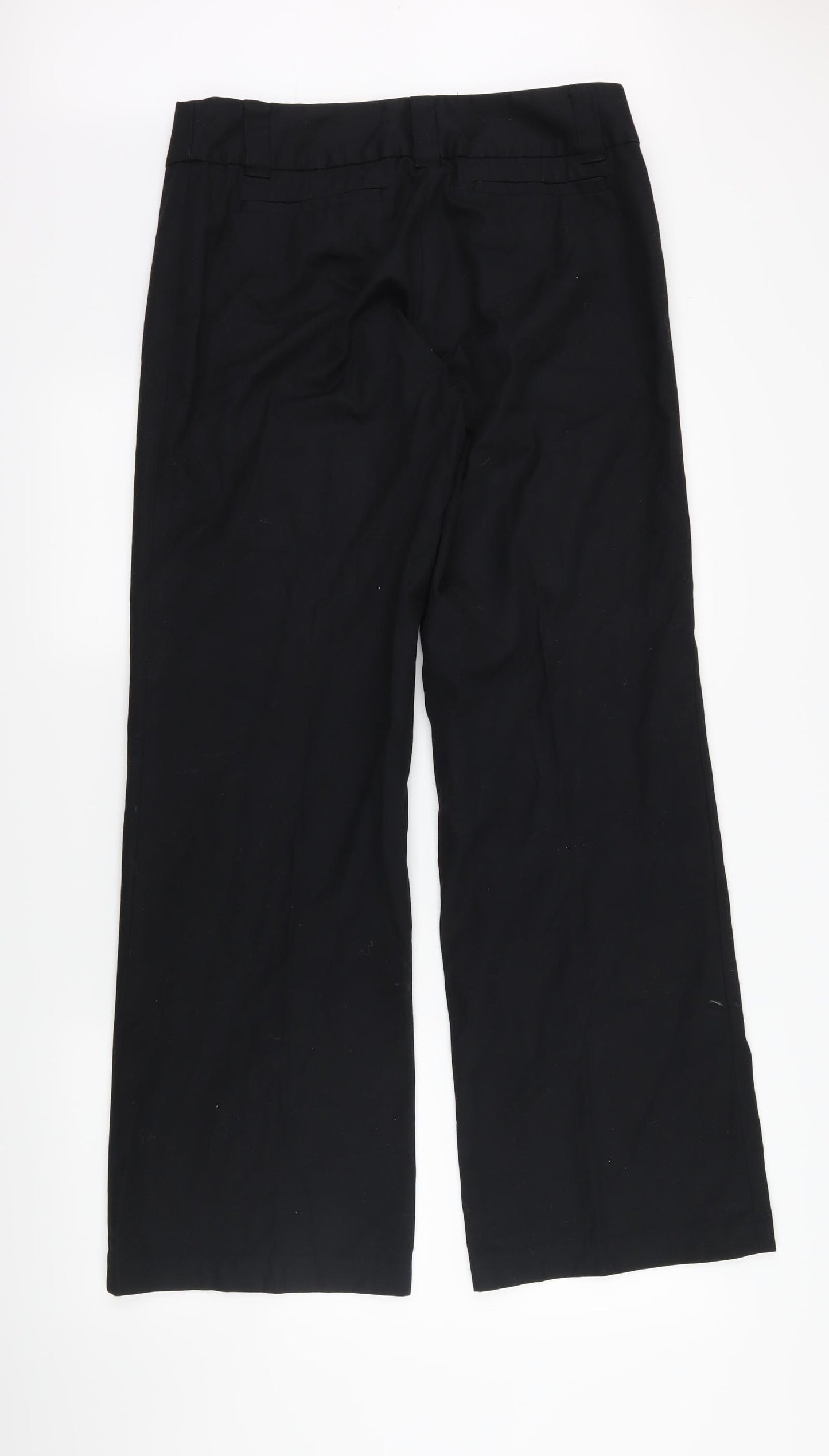 Laura Ashley Womens Black   Trousers  Size 12 L32 in