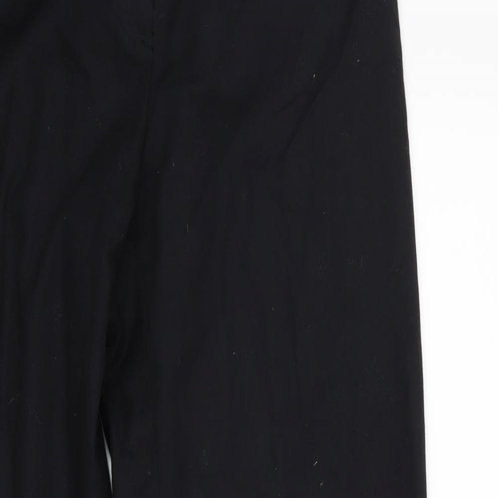 Laura Ashley Womens Black   Trousers  Size 12 L32 in