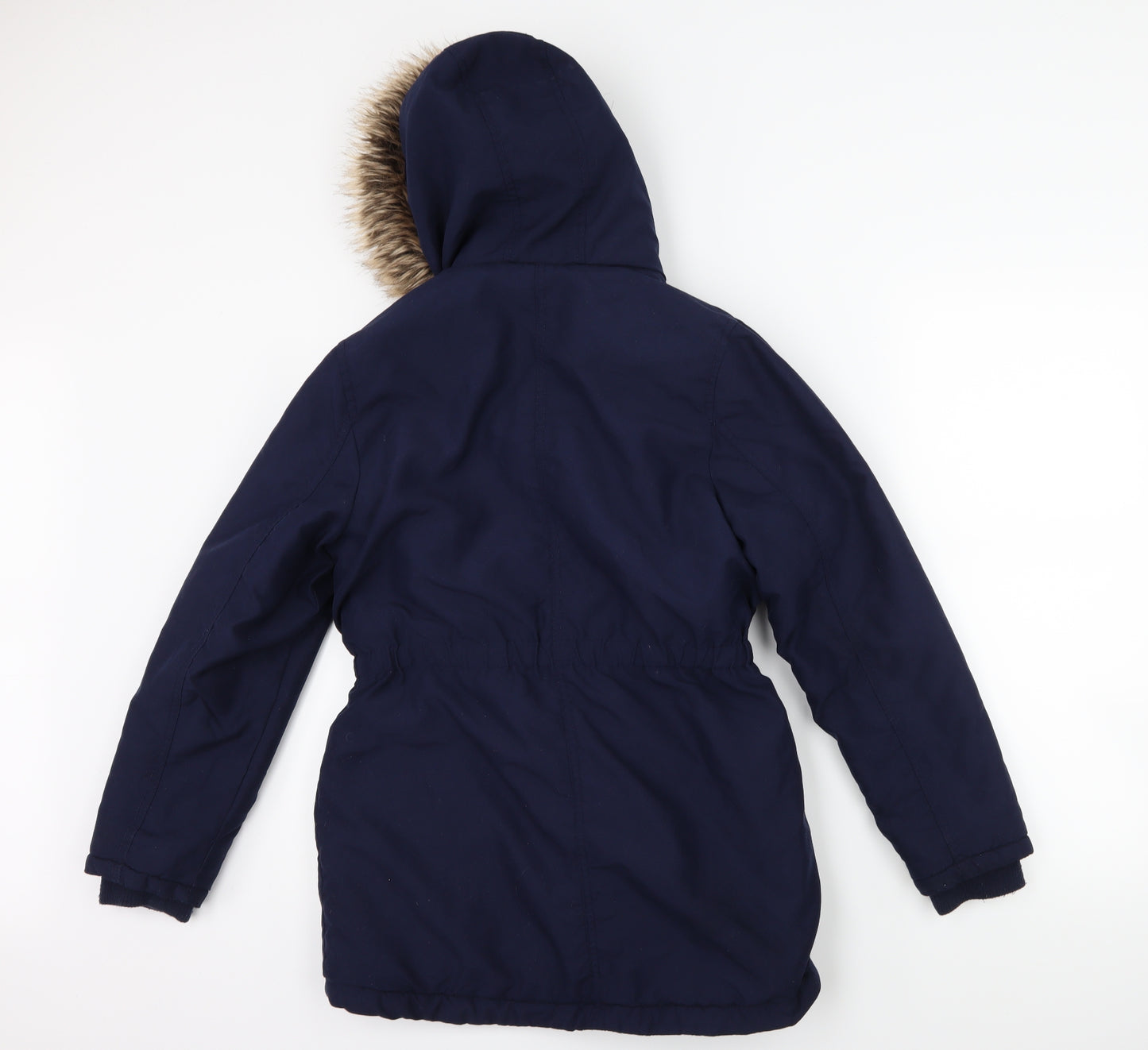 George Girls Blue   Rain Coat Coat Size 11-12 Years
