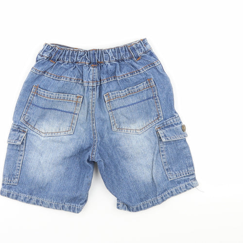 KIDS STUFF Boys Blue  Denim Bermuda Shorts Size 2 Years