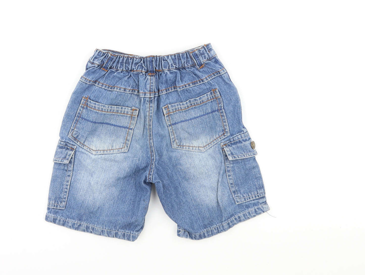 KIDS STUFF Boys Blue  Denim Bermuda Shorts Size 2 Years