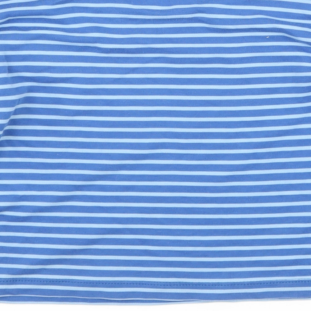 baby cotton Boys Blue Striped  Basic T-Shirt Size 3 Years  - skii