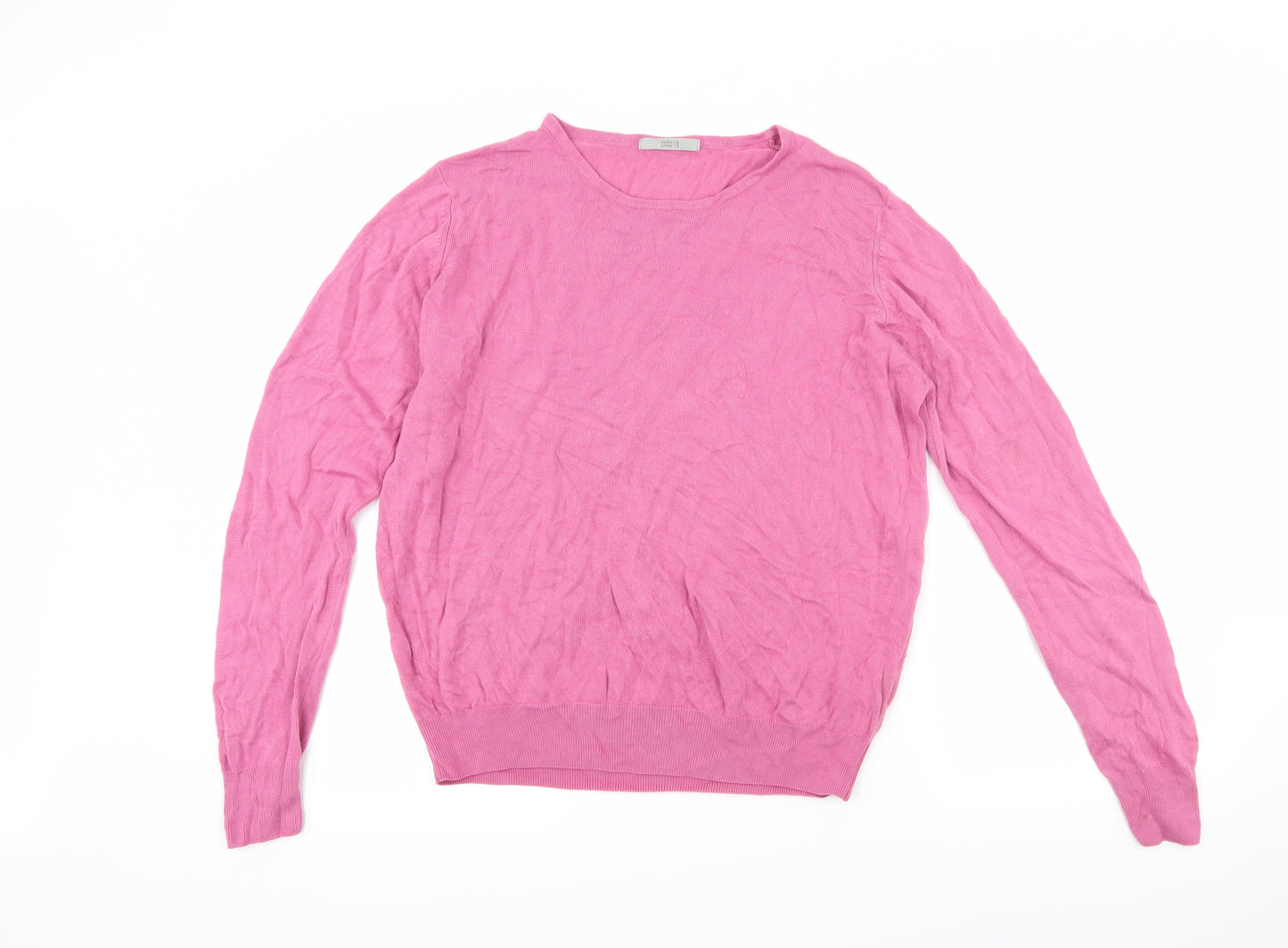 Marks and Spencer Womens Purple   Pullover Jumper Size 18