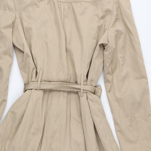 Dorothy Perkins Womens Beige   Trench Coat Coat Size 18