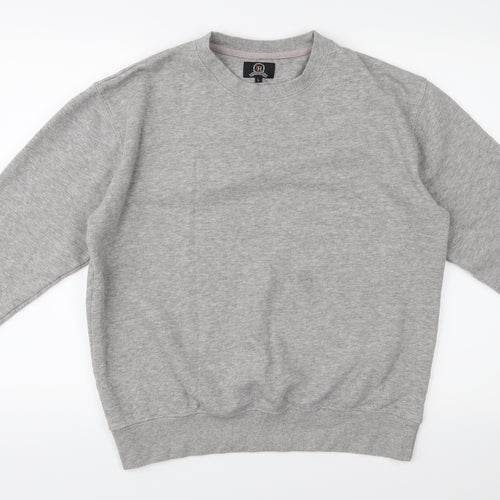 Hutson Harbour Mens Grey   Pullover Jumper Size L