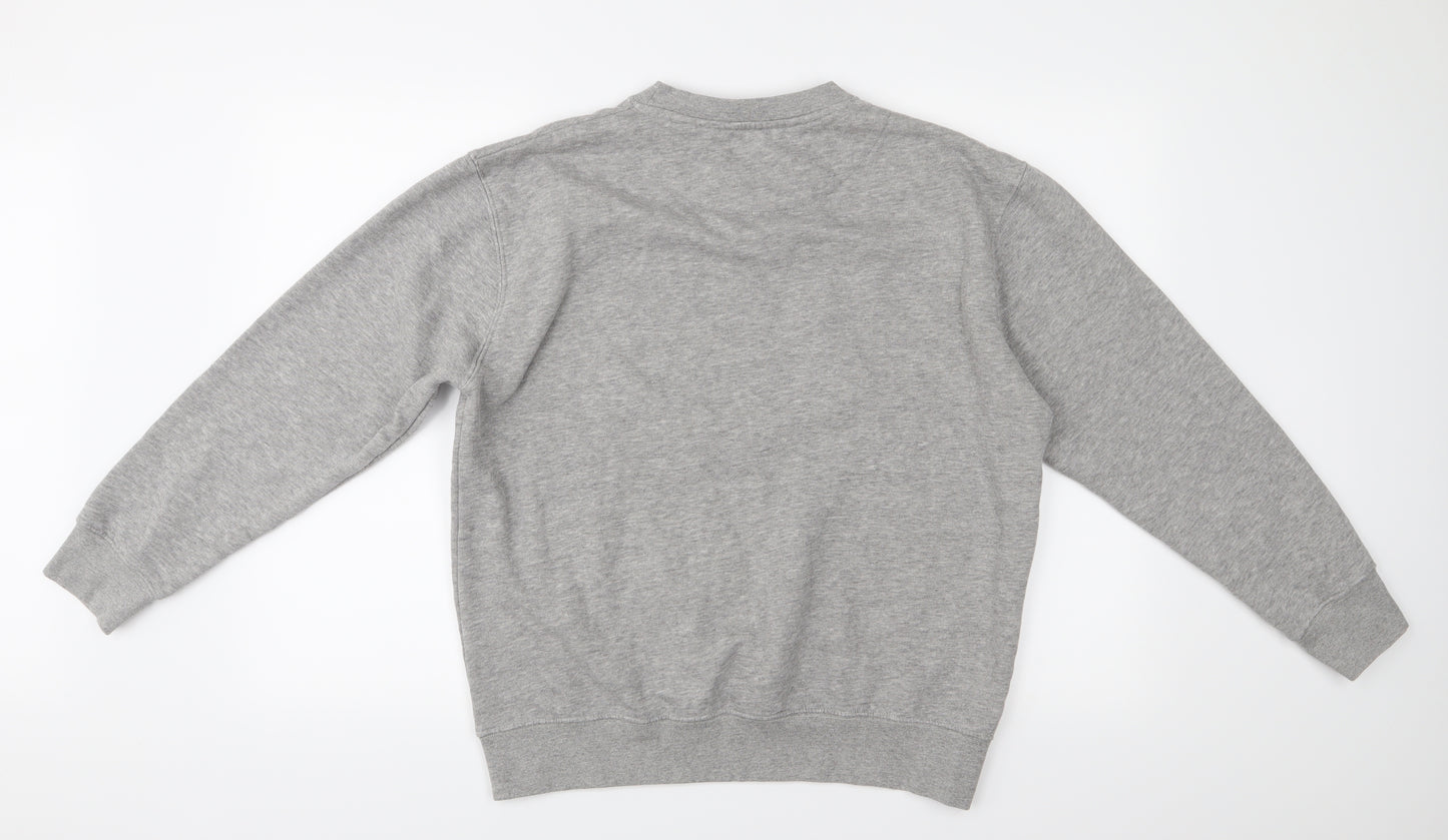 Hutson Harbour Mens Grey   Pullover Jumper Size L