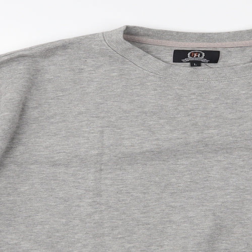 Hutson Harbour Mens Grey   Pullover Jumper Size L