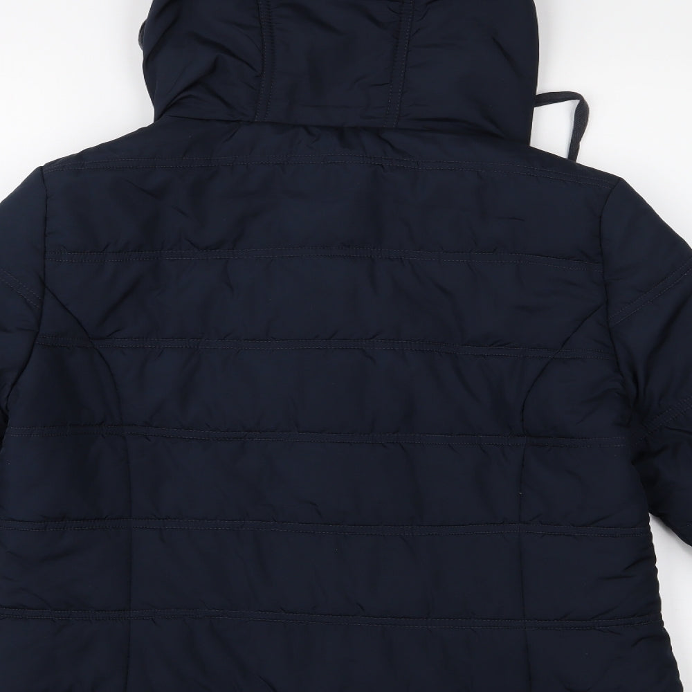 NEXT Womens Blue   Jacket Coat Size 10