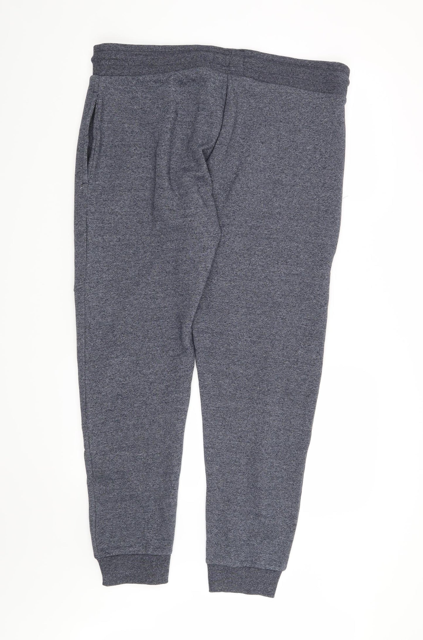 George Mens Blue  Jersey Jogger Trousers Size XL L29 in