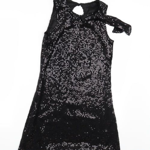 Preworn Womens Black   A-Line  Size 10