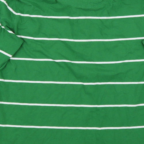 Rugby World Cup Womens Green Striped  Basic Polo Size 14  - Ireland World Cup 2015
