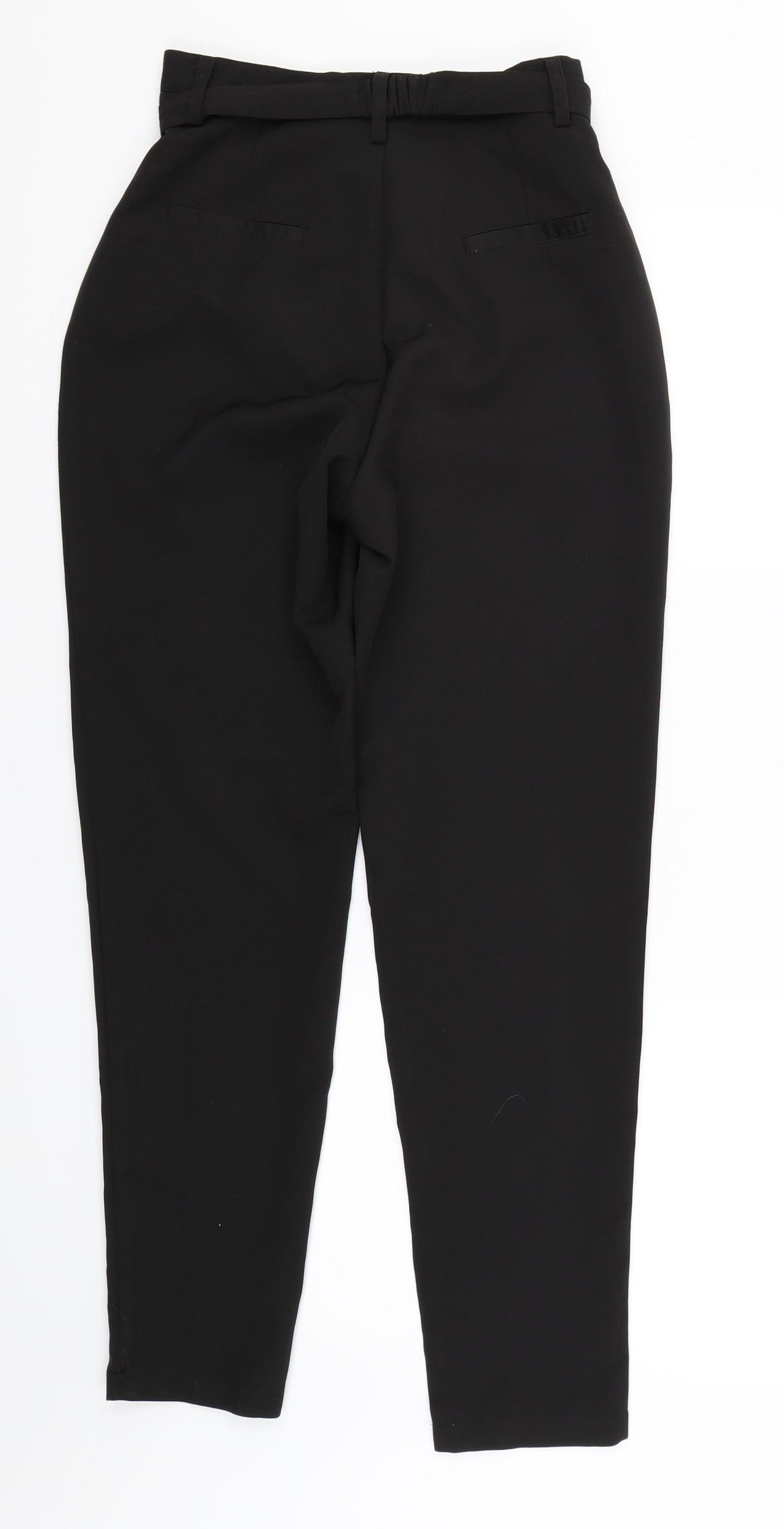 Missguided Womens Black   Trousers  Size 8 L29 in