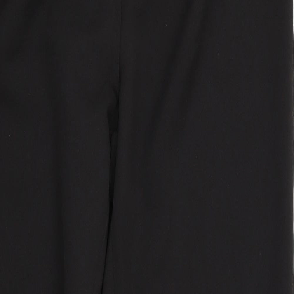 Missguided Womens Black   Trousers  Size 8 L29 in