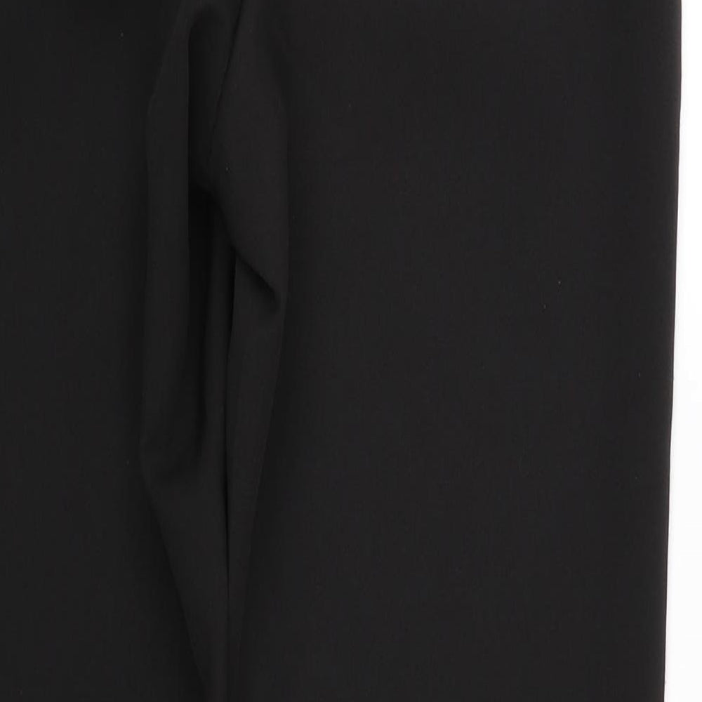 Missguided Womens Black   Trousers  Size 8 L29 in