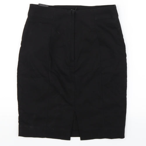 H&M Womens Black   Straight & Pencil Skirt Size 8