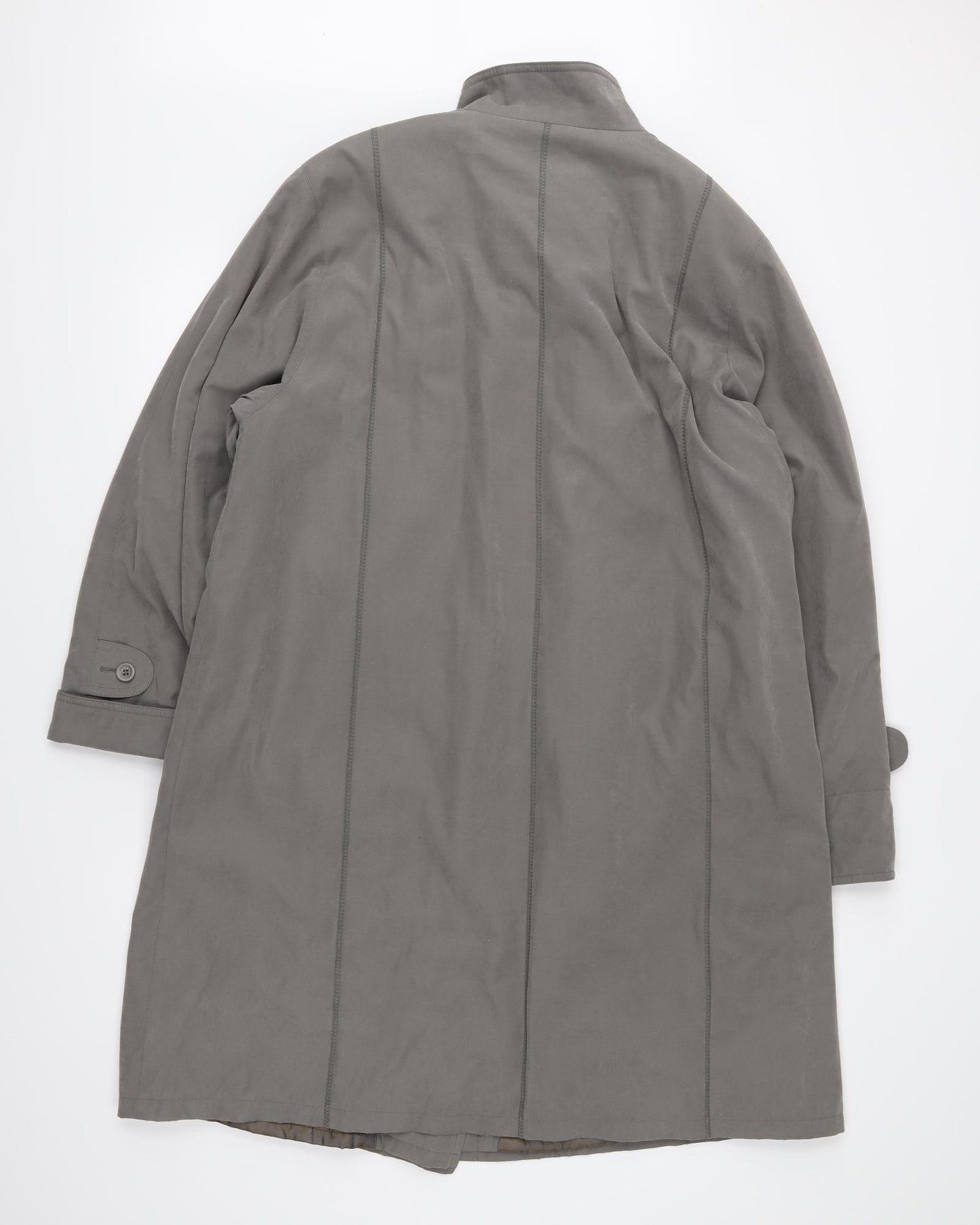 London Fog Womens Grey   Overcoat Coat Size 16